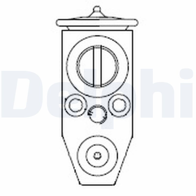 DELPHI CB1016V Expansion Valve, air conditioning
