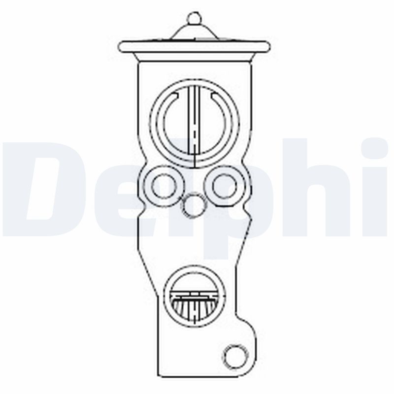 DELPHI CB1018V Expansion Valve, air conditioning