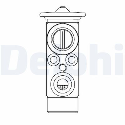 Expansion Valve, air conditioning DELPHI CB1021V