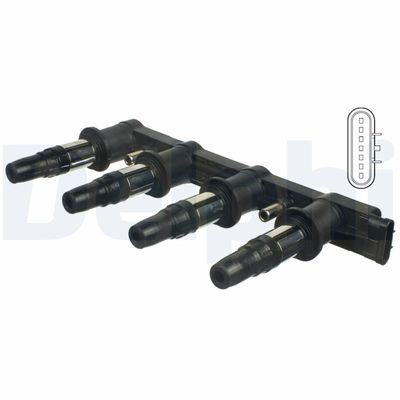 Ignition Coil DELPHI CE01841-12B1