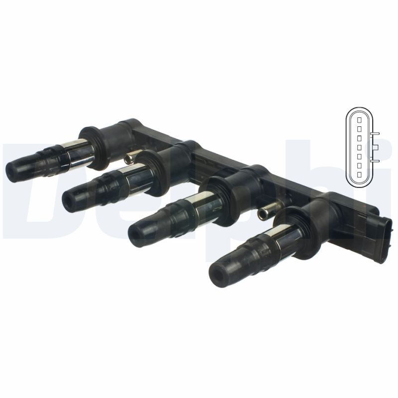 DELPHI CE01841-12B1A Ignition Coil