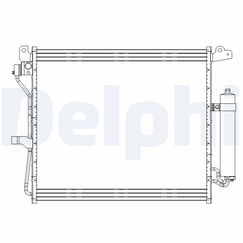 DELPHI CF20228 Condenser, air conditioning