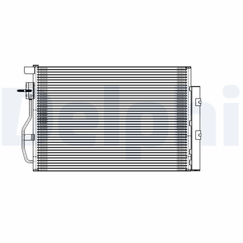 DELPHI CF20266 Condenser, air conditioning