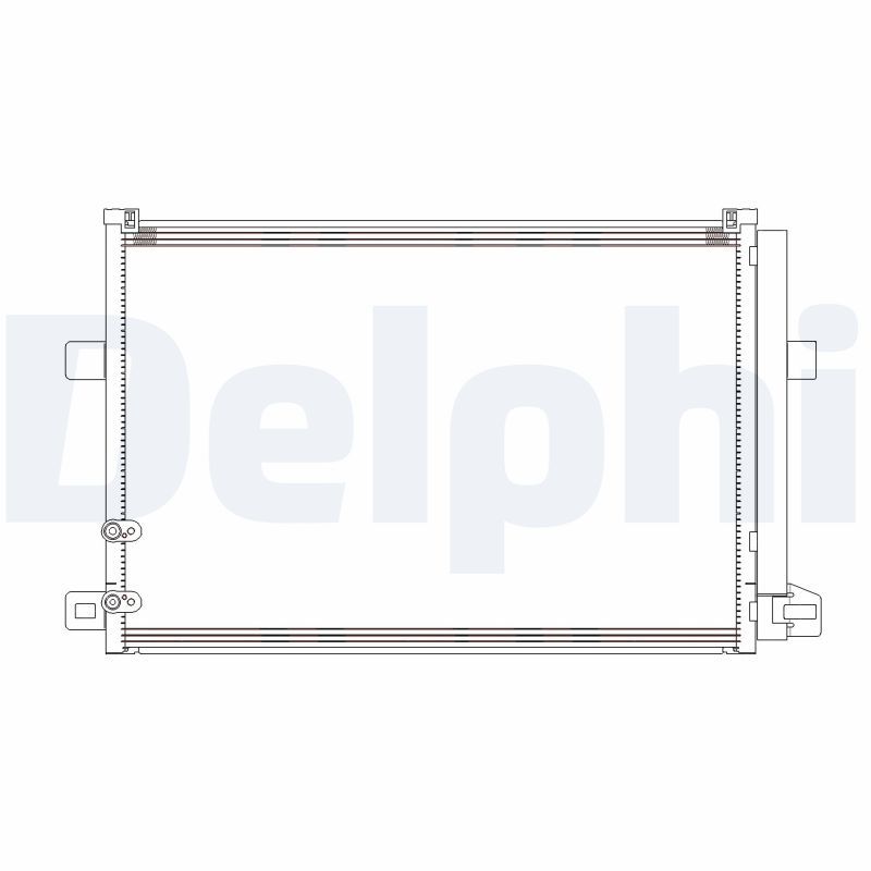 DELPHI CF20301 Condenser, air conditioning