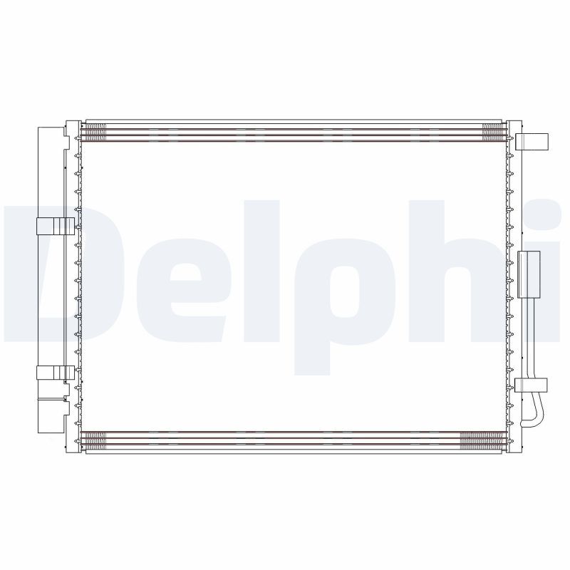 DELPHI CF20304 Condenser, air conditioning