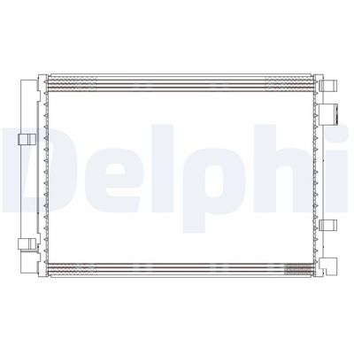 Condenser, air conditioning DELPHI CF20306