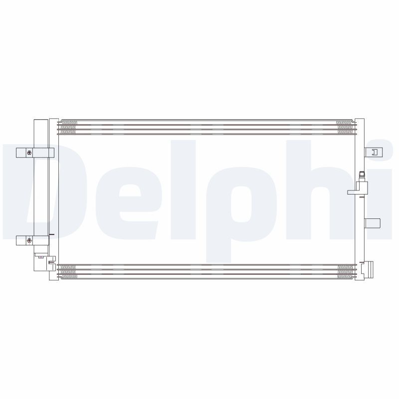 DELPHI CF20307 Condenser, air conditioning