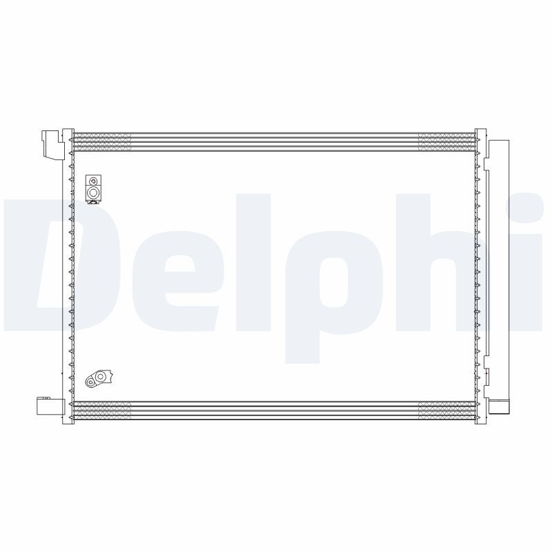 DELPHI CF20308 Condenser, air conditioning