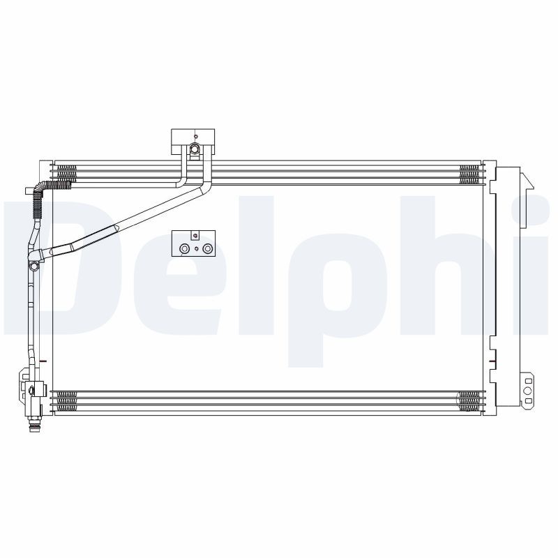 DELPHI CF20309 Condenser, air conditioning