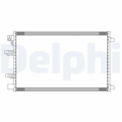 Condenser, air conditioning DELPHI CF20310