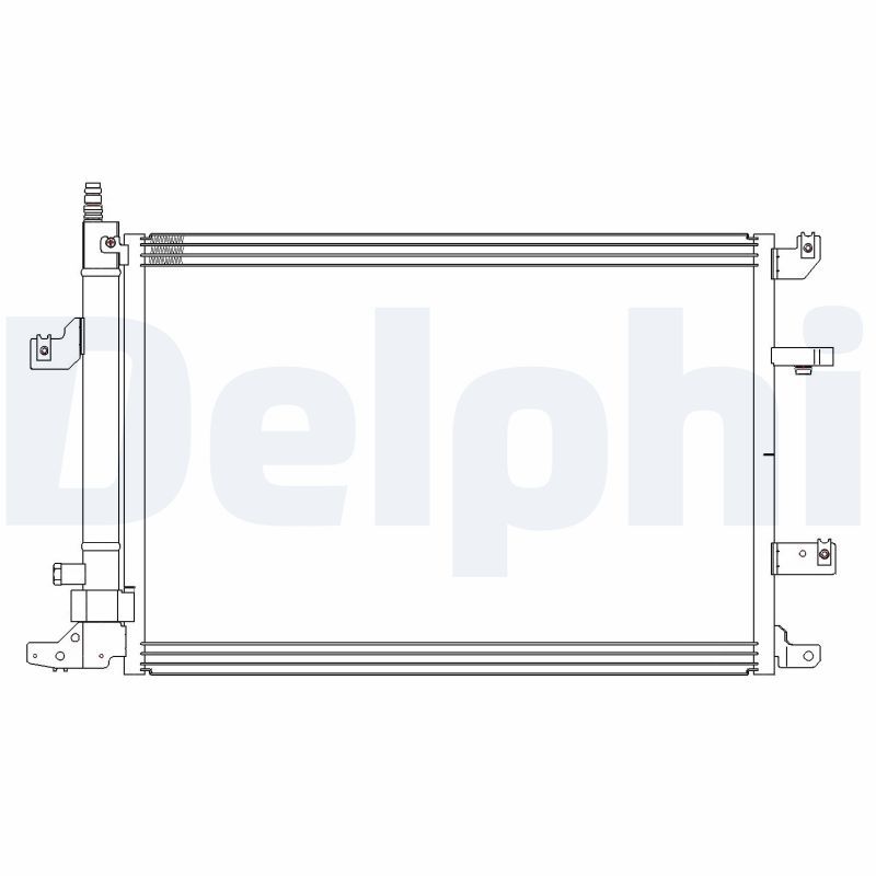 DELPHI CF20316 Condenser, air conditioning