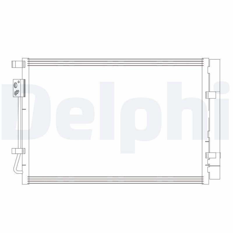 DELPHI CF20414 Condenser, air conditioning