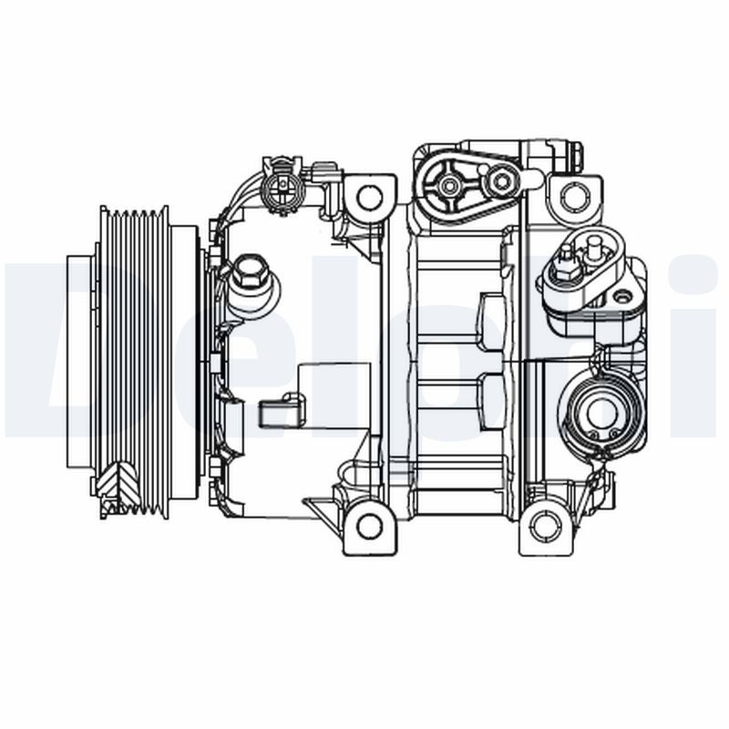 DELPHI CS20415 Compressor, air conditioning
