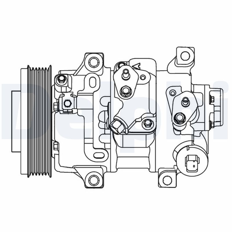 DELPHI CS20478 Compressor, air conditioning