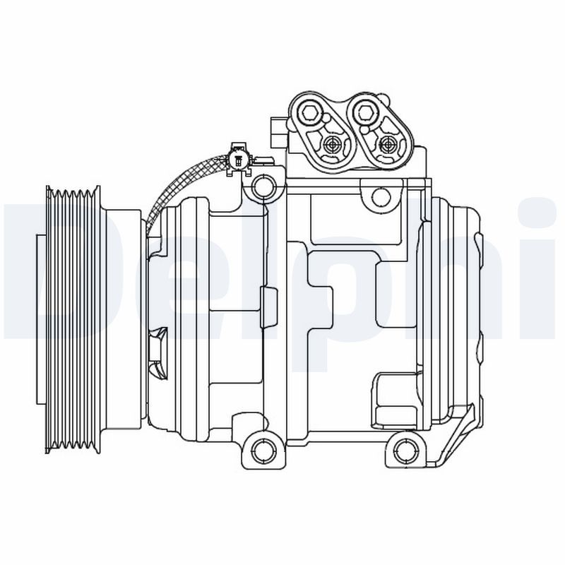 DELPHI CS20488 Compressor, air conditioning