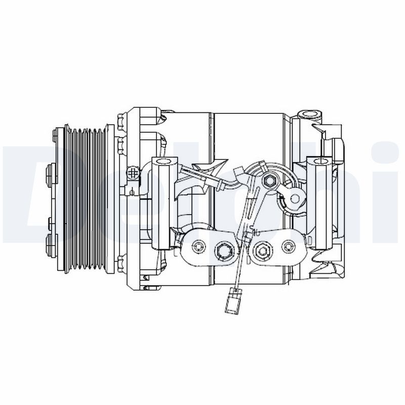 DELPHI CS20492 Compressor, air conditioning