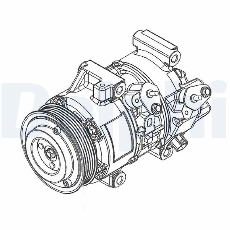 DELPHI CS20495 Compressor, air conditioning