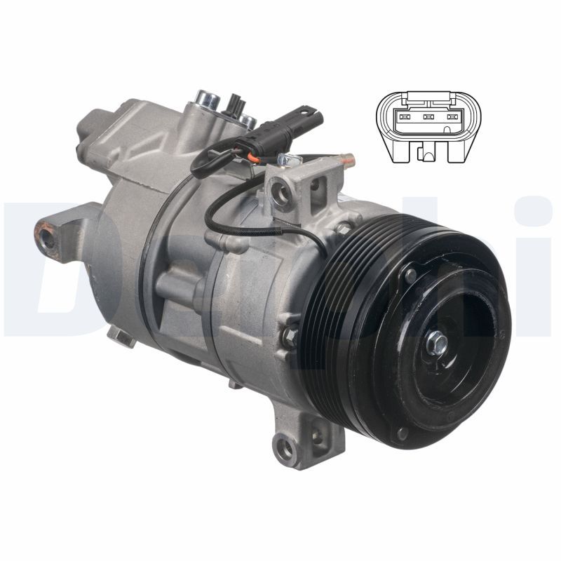 DELPHI CS20498 Compressor, air conditioning