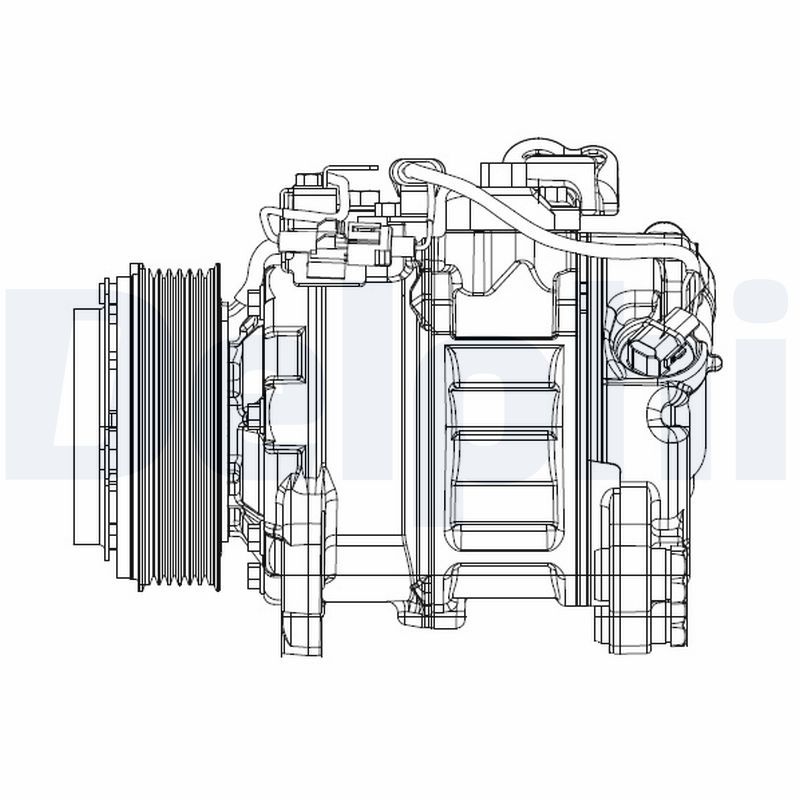 DELPHI CS20501 Compressor, air conditioning