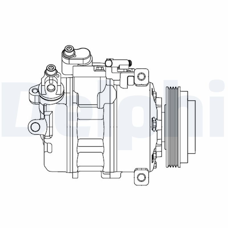 DELPHI CS20527 Compressor, air conditioning