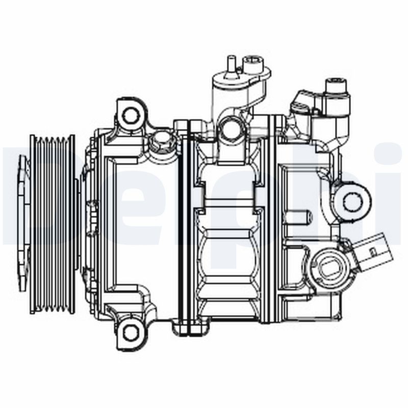 DELPHI CS20529 Compressor, air conditioning