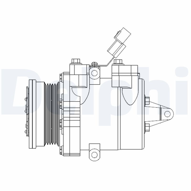 DELPHI CS20534 Compressor, air conditioning