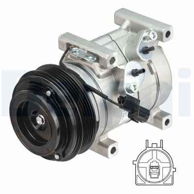 Compressor, air conditioning DELPHI CS20551