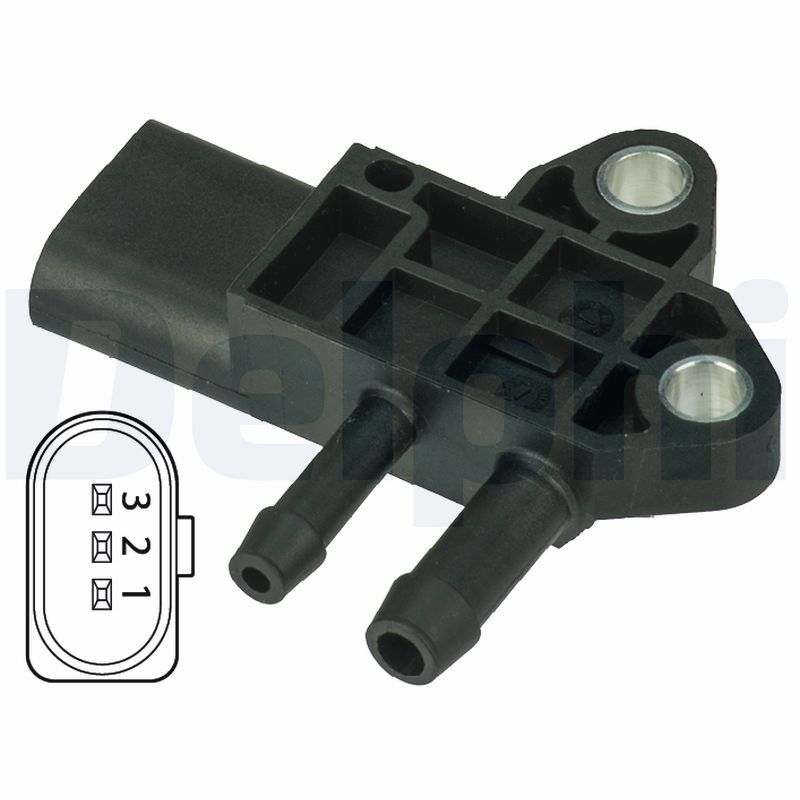 DELPHI DPS00002 Sensor, exhaust pressure