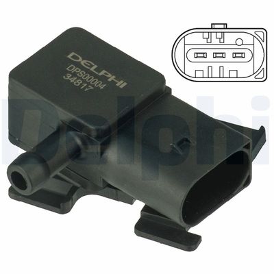 Sensor, exhaust pressure DELPHI DPS00004