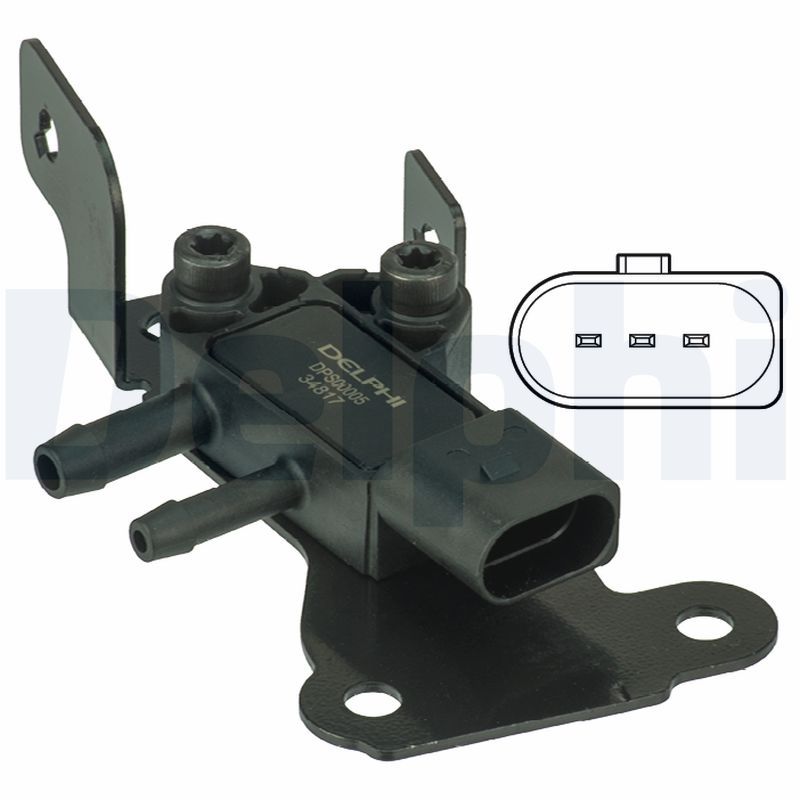 DELPHI DPS00005 Sensor, exhaust pressure