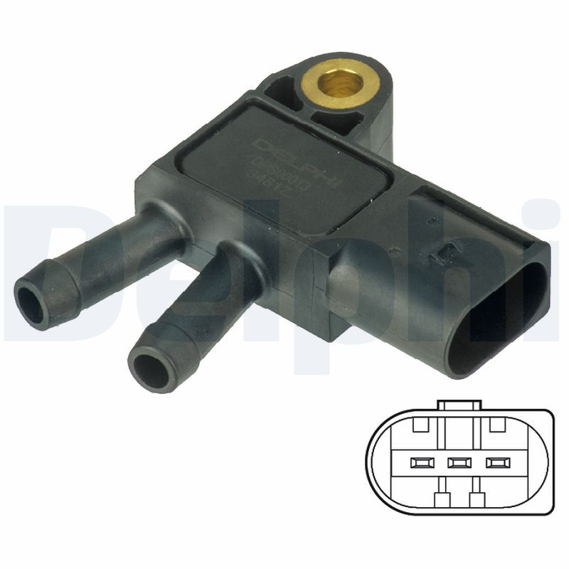 DELPHI DPS00013 Sensor, exhaust pressure