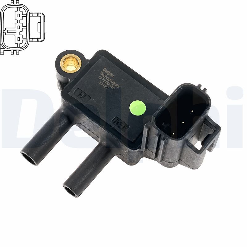 DELPHI DPS00026-12B1 Sensor, exhaust pressure