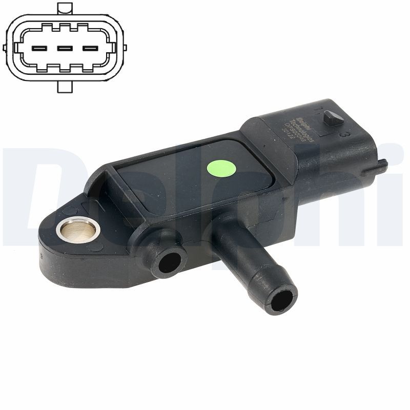 DELPHI DPS00048-12B1 Sensor, exhaust pressure