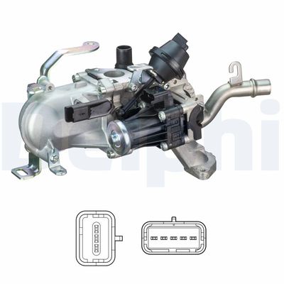 EGR Valve DELPHI EG10452-12B1