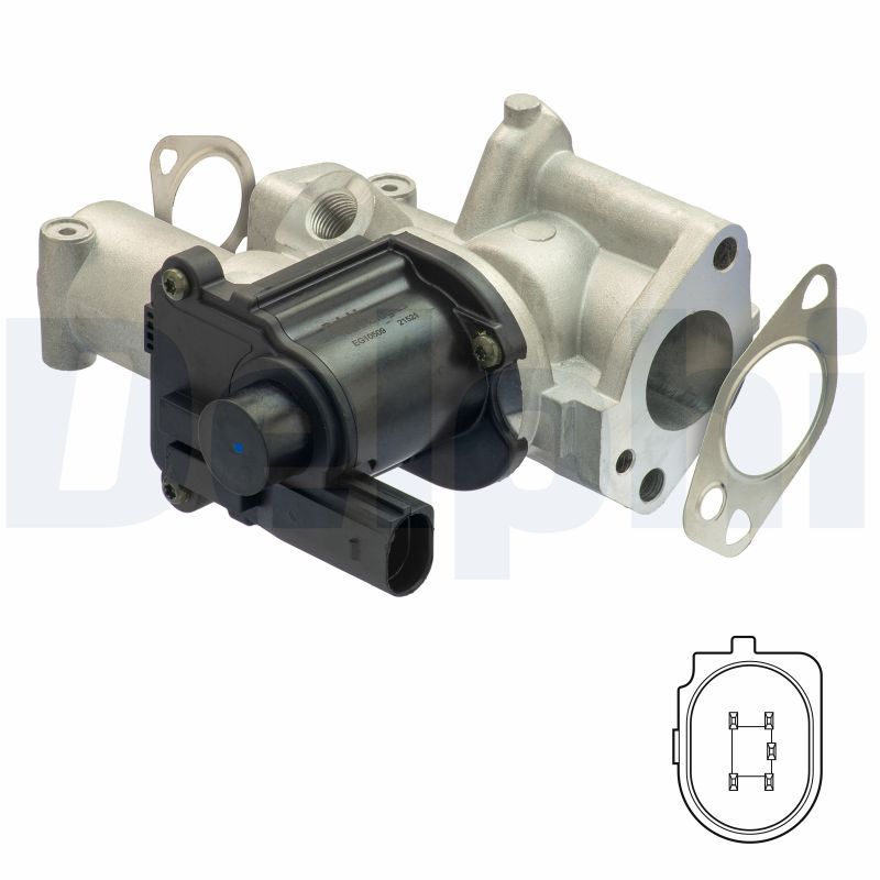DELPHI EG10509-12B1 EGR Valve
