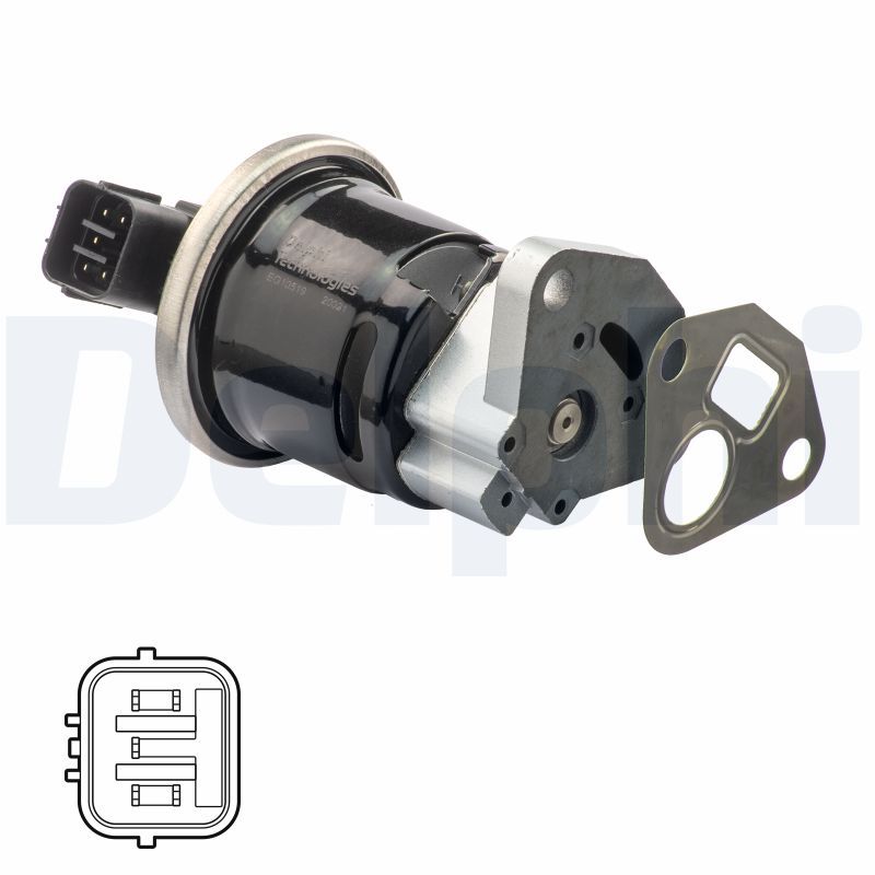 DELPHI EG10519-12B1 EGR Valve