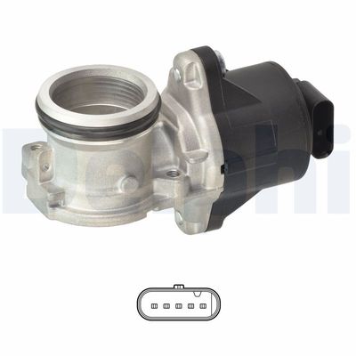 EGR Valve DELPHI EG10555-12B1