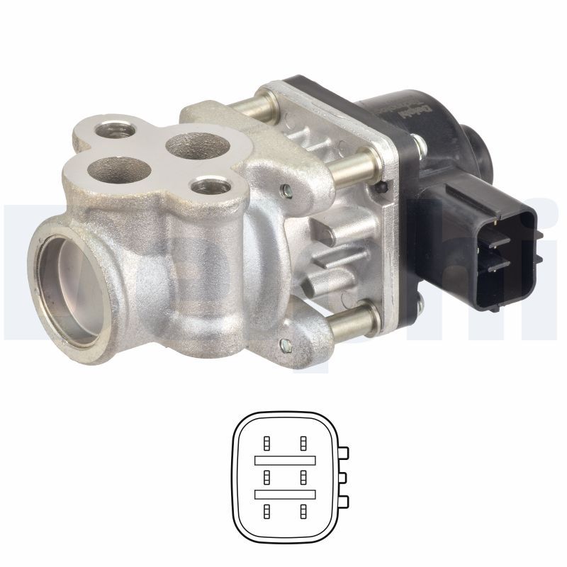 DELPHI EG10611-12B1 EGR Valve