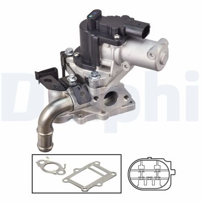 EGR Valve DELPHI EG10613-12B1
