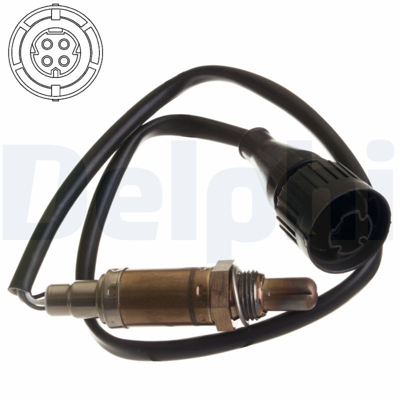 DELPHI ES10254-12B1 Lambda Sensor