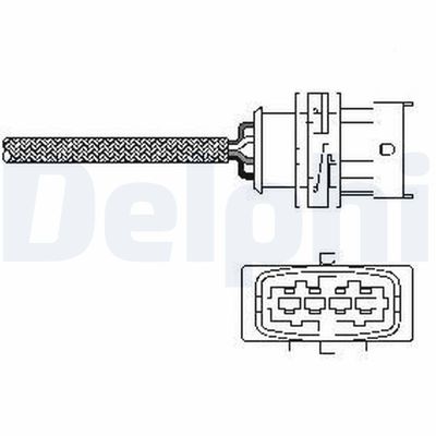 Lambda Sensor DELPHI ES10789-12B1