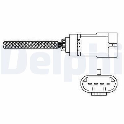 Lambda Sensor DELPHI ES10793-12B1