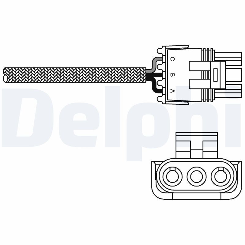 DELPHI ES10968-12B1 Lambda Sensor