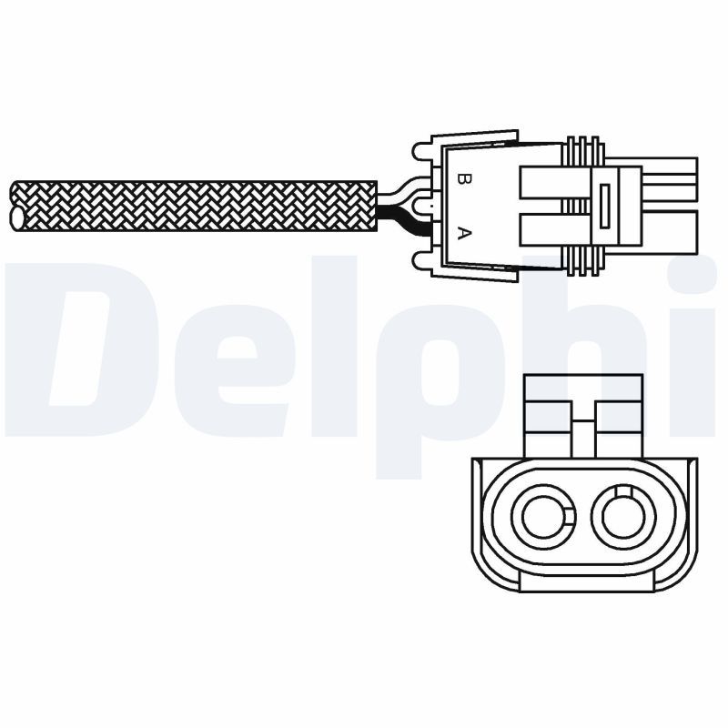 DELPHI ES10989-12B1 Lambda Sensor