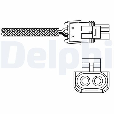 Lambda Sensor DELPHI ES10989-12B1