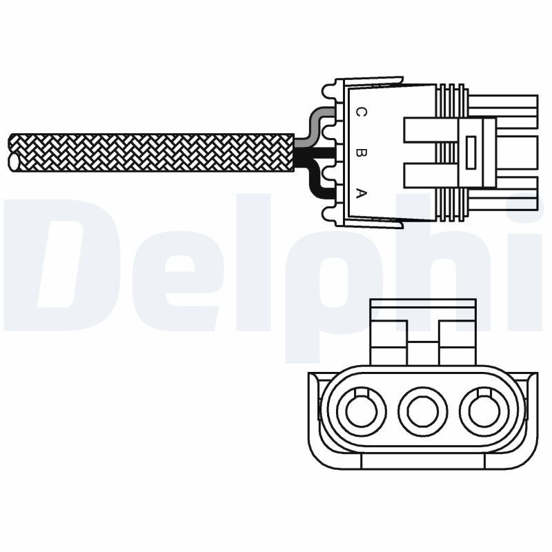 DELPHI ES10991-12B1 Lambda Sensor