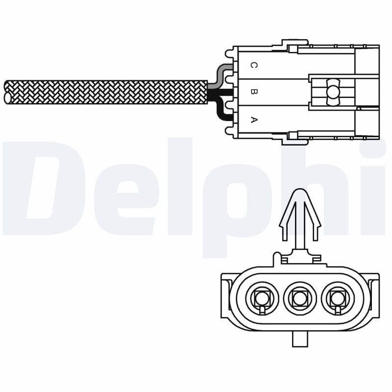 DELPHI ES10992-12B1 Lambda Sensor
