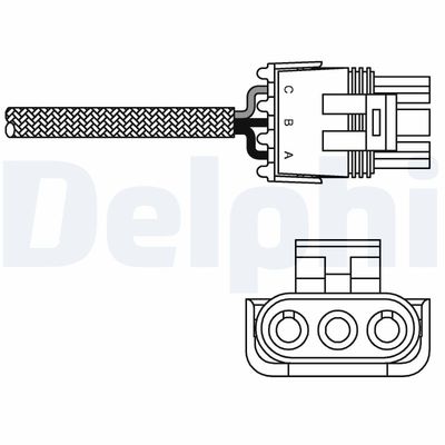 Lambda Sensor DELPHI ES10996-12B1