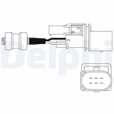 Lambda Sensor DELPHI ES11014-12B1