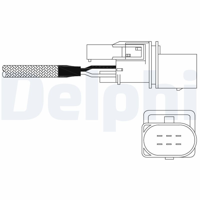 DELPHI ES11022-12B1 Lambda Sensor